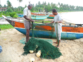 Fiskare i Talalla
