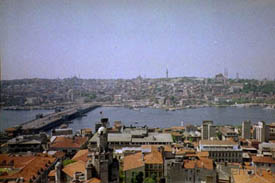 Utsikt över Istanbul