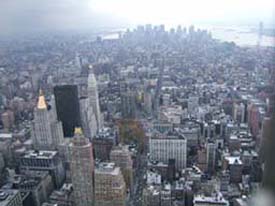 (Vy från Empire State Building nov 2004)