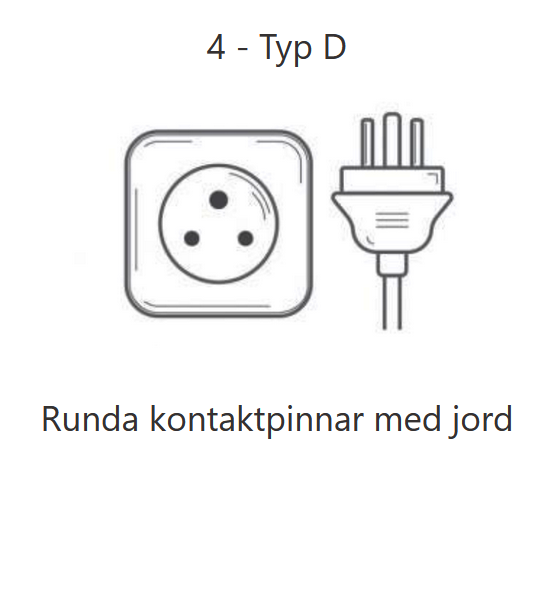Elkontakt typ nr 4