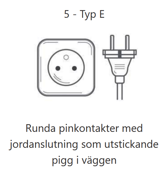 Elkontakt typ nr 5