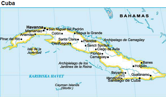 Cuba karta