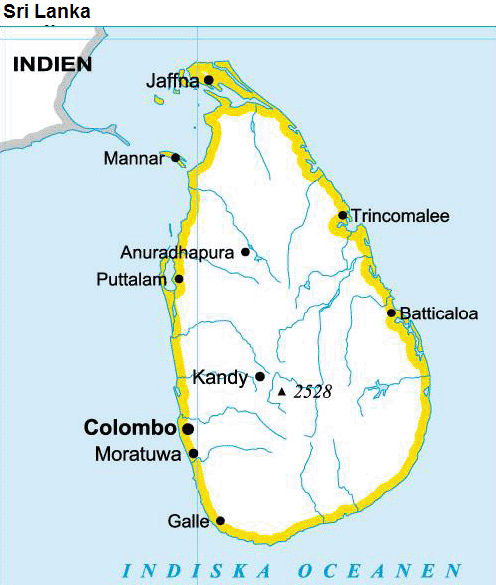Sri Lanka karta