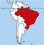 brasiliens placering i vrlden